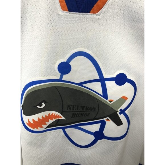 Vintage HPHL Hockey Jersey Men L Neutron Bombs Geek Nerd Nuke Physics Atomic - Picture 4 of 9